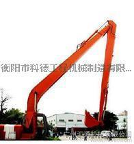 日立ZX250 18米加长臂用于河道疏通清淤工程